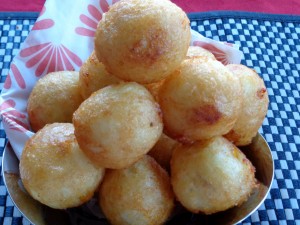 Bánh bắp chiên giòn