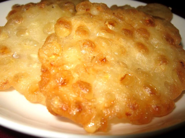 Bánh bắp chiên