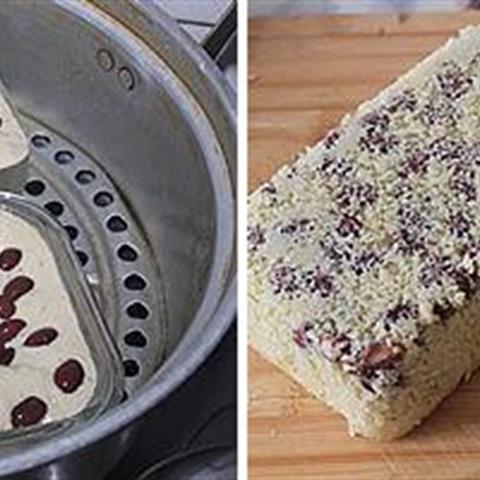 Cách làm bánh bắp hấp đậu đỏ