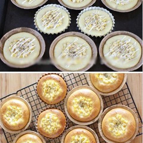 Cách làm bánh bắp nướng