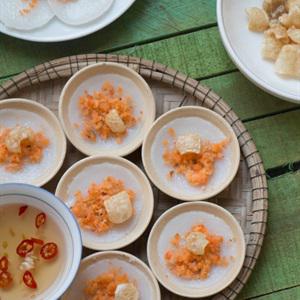 Cách làm bánh bèo tôm cháy