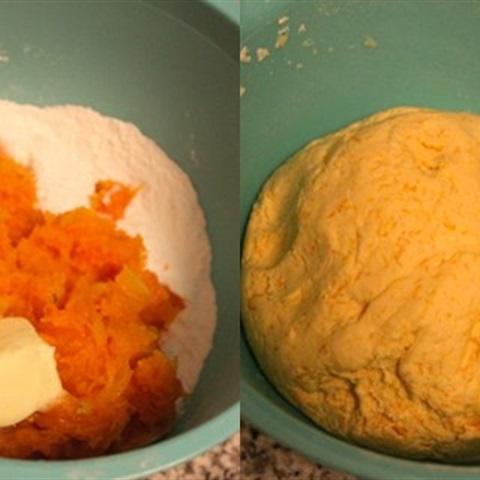 Cách làm bánh bí đỏ chiên xù