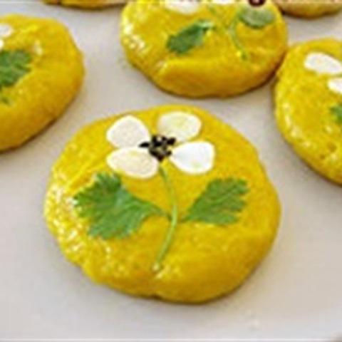 Cách làm bánh bí đỏ hạnh nhân