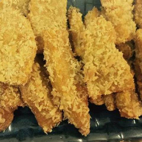 Cách làm bánh bí đỏ mặn chiên xù