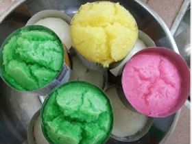 Bánh bò hấp cốt dừa