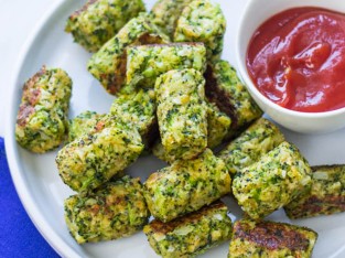 Bánh bông cải lạ miệng cho ngày chay