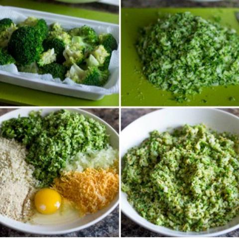 Cách làm bánh bông cải xanh nướng