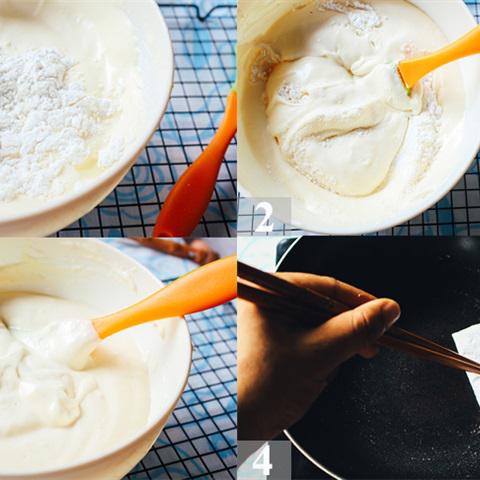 Cách làm bánh bông lan bằng chảo chống dính