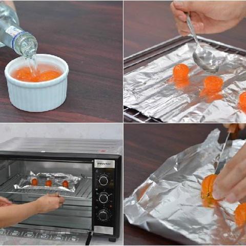 Cách làm bánh bông lan chà bông trứng muối