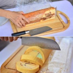 Cách làm bánh bông lan cuộn kem