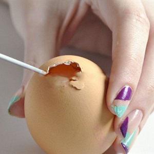 Cách làm bánh bông lan hình quả trứng