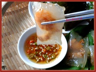 Bánh bột lọc ăn hoài không chán