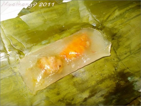 Bánh bột lọc gói lá