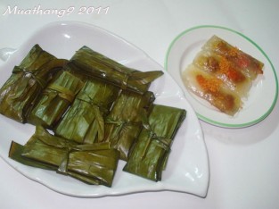 Bánh bột lọc gói lá