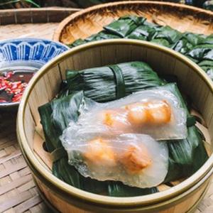 Cách làm bánh bột lọc nhân thịt tôm