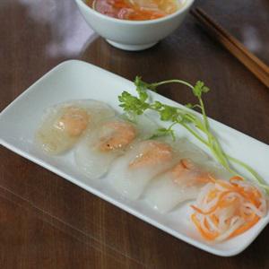 Cách làm bánh bột lọc nhân tôm