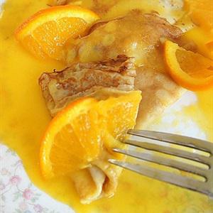 Cách làm bánh bột mì sốt cam