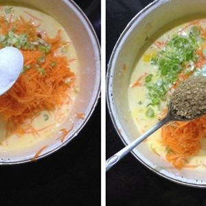 Cách làm bánh cà rốt