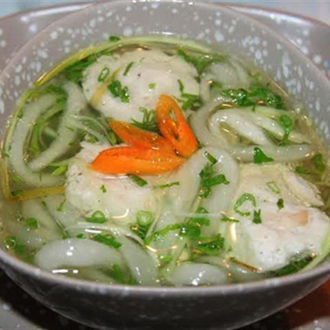 Cách làm bánh canh chả cá