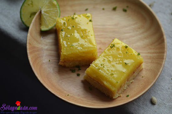 Bánh chanh – món bánh lạ mà ngon