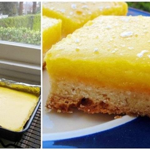 Cách làm bánh chanh vàng óng