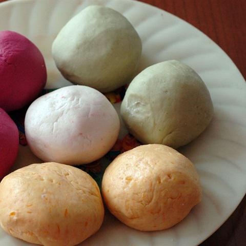 Cách làm bánh chay nhiều màu