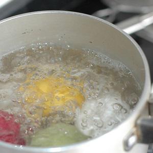 Cách làm bánh chay nhiều màu