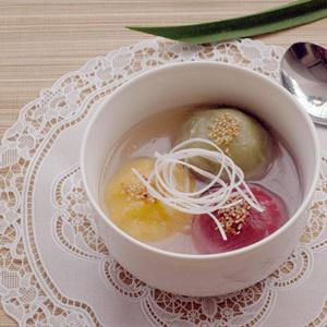 Cách làm bánh chay nhiều màu