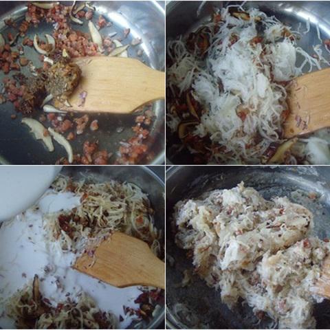 Cách làm bánh chiên củ cải