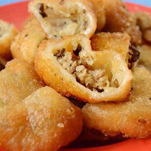 Cách làm bánh chiên nhân mặn