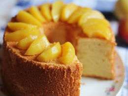 Bánh chiffon đào – Peach chiffon