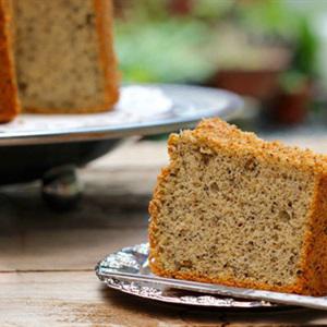 Cách làm bánh chiffon mè đen