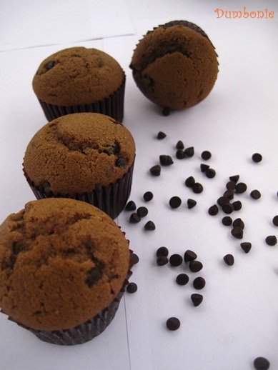 Bánh chocolate chip cupcake