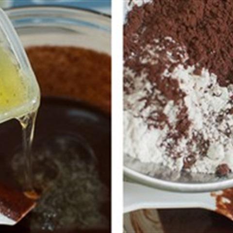 Cách làm bánh chocolate phô mai