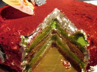 Bánh chocolate trà xanh