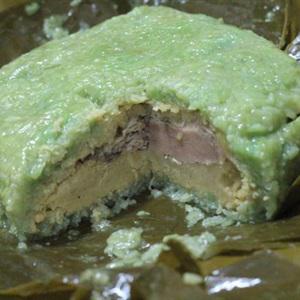 Cách làm bánh chưng cốm đón Tết