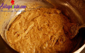 Bánh chuối gừng rán ấm áp ngày đông