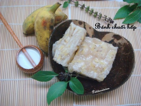 Bánh chuối hấp