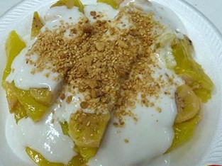 Bánh chuối hấp ngon