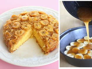 Bánh chuối nướng phủ dừa thơm béo