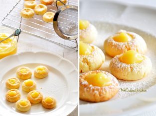 Bánh cookies chanh cho tiệc sinh nhật thêm màu sắc
