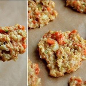 Cách làm bánh cookies súp lơ và cà rốt