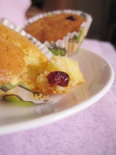 Bánh cranberries muffin