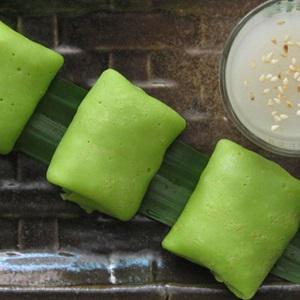 Cách làm bánh crepe dừa