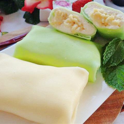 Cách làm bánh crepe kem sầu riêng