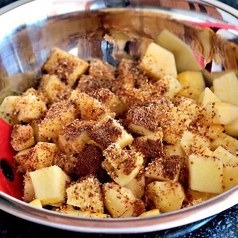 Cách làm bánh crepe táo