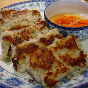 Cách làm Bánh củ cải hấp