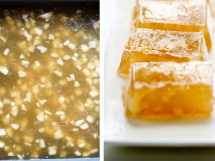 Bánh củ năng nước dừa thơm béo, hấp dẫn