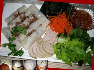 Bánh cuốn homemade