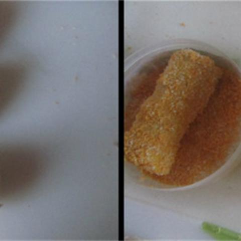 Cách làm bánh cuộn khoai môn